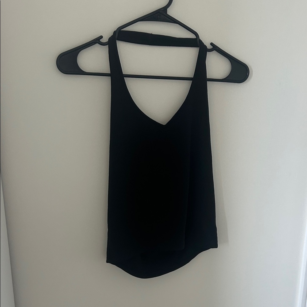 Women’s Black Halter Top